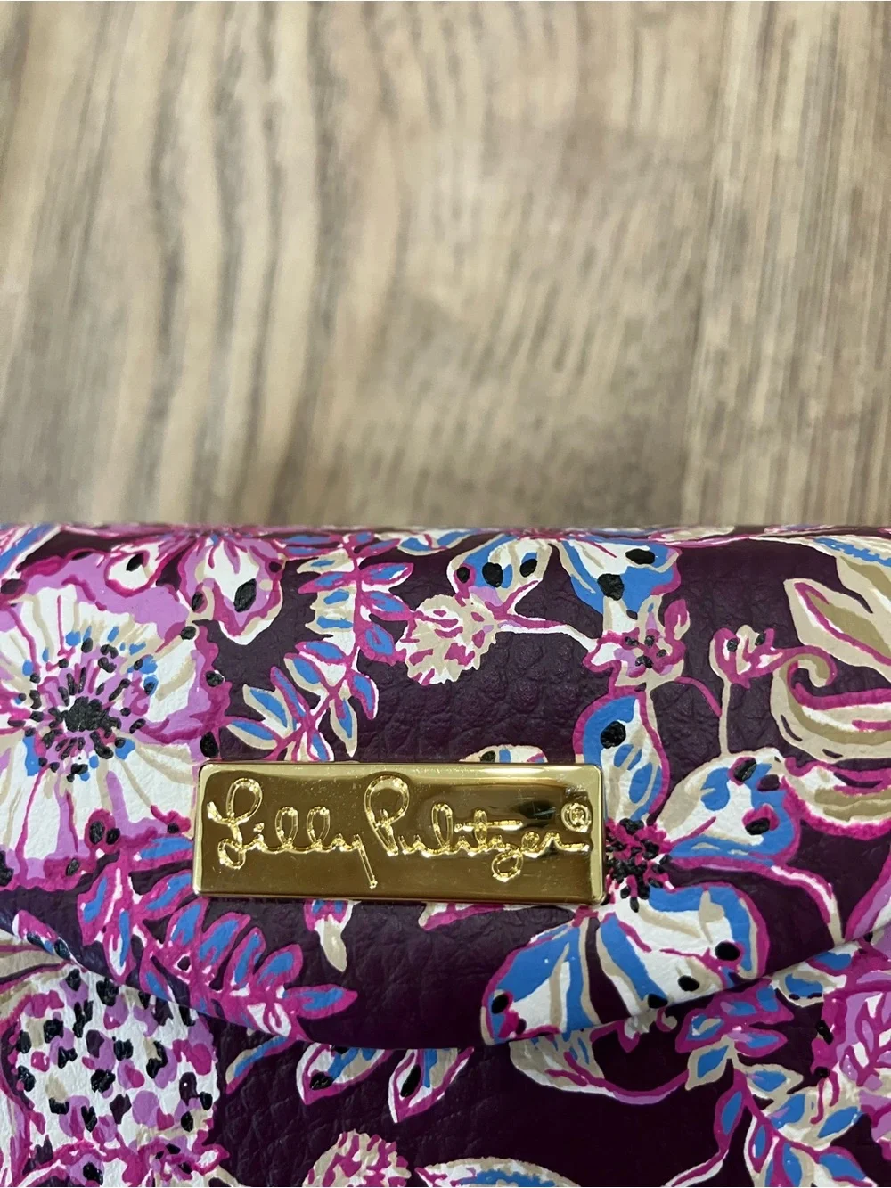 Lilly Pulitzer folding jewelry box